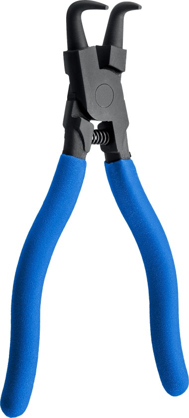 Съемник стопорных колец ЗУБР, внутренний, 170 мм, изогнутые губки, 22821-2 — Официальный партнер ЗУБР в России