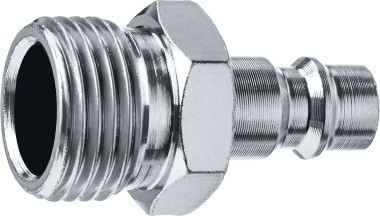 Переходник для пневмоинструмента ЗУБР 1/2&quot;M, рапид штуцер (папа), 64915-1/2 Профессионал — Официальный партнер ЗУБР в России