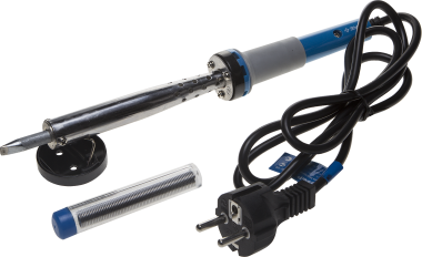 Электропаяльник ЗУБР &quot;ЭКСПЕРТ&quot;, 2-комп. рукоятка, жало &quot;ДСС&quot;, форма клин, 100Вт — Официальный партнер ЗУБР в России