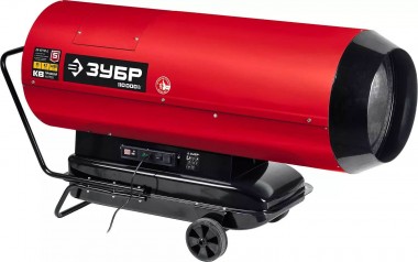 Пушка ЗУБР ДП-К8-110-Д дизельная тепловая, прямой нагрев, 110 кВт, 4000 м.куб/час, 55,5л, терморегулятор с дисплеем, датчик уровня топлива, "МАСТЕР" &mdash; Официальный партнер ЗУБР в России