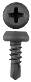 Саморезы КЛМ-СФ со сверлом для листового металла, 11 х 3.8 мм, 75 шт, фосфатированные, ЗУБР фото 1 — Официальный партнер ЗУБР в России
