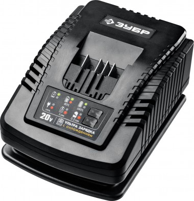 Зарядное устройство для Li-Ion АКБ, ЗУБР Профессионал, 20В, 6А, тип T7, RT7-20-6 — Официальный партнер ЗУБР в России