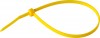 Кабельные стяжки желтые КС-Ж1, 4.8 x 400 мм, 100 шт, нейлоновые, ЗУБР Профессионал фото 2 — Официальный партнер ЗУБР в России