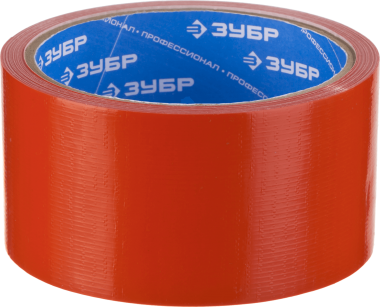 Армированная лента, ЗУБР Профессионал 12094-50-10, универсальная, влагостойкая, 48мм х 10м, красная — Официальный партнер ЗУБР в России