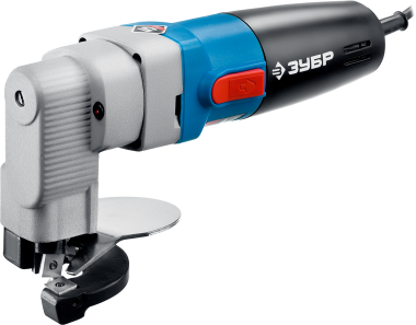 Ножницы по металлу электрические, ЗУБР Профессионал ЗНЛ-500, радиус поворота 40 мм, толщина листа до 2.5 мм, 1800 об/мин, кейс, 500 Вт — Официальный партнер ЗУБР в России