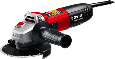 Углошлифовальная машина (болгарка), ЗУБР УШМ-125-1005, 1000 Вт, 125 мм, Мастер — Официальный партнер ЗУБР в России