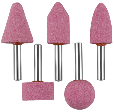 Набор ЗУБР &quot;МАСТЕР&quot;: Абразивные минишарошки-насадки для  дрели, оксид алюминия высокой твердости, хвостовик d 6мм, 5 предм. — Официальный партнер ЗУБР в России