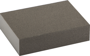 Губка шлифовальная ЗУБР &quot;МАСТЕР&quot; четырехсторонняя, средняя жесткость, Р320, 100х68х26мм — Официальный партнер ЗУБР в России