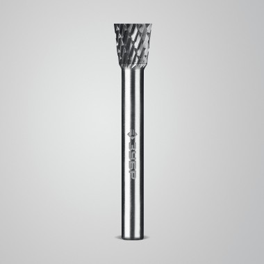 ЗУБР 10х10 мм, тип N (обратный конус, угол 13°), хв-к 6 мм, твердосплавная борфреза, ПРОФЕССИОНАЛ (28812-10-10) — Официальный партнер ЗУБР в России