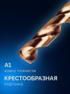 ЗУБР КОБАЛЬТ, 91 шт, (1-10/0,1 мм), сталь Р6М5К5, класс А, пласт.бокс, набор сверл по металлу, Профессионал (29626-H91) фото 3 &mdash; Официальный партнер ЗУБР в России