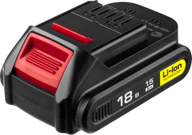 Аккумуляторная батарея 18 В, Li-Ion, 1.5 Ач, 15М2, ЗУБР &mdash; Официальный партнер ЗУБР в России