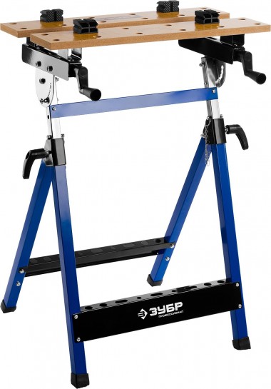 Верстак столярный складной T-7, ЗУБР Профессионал — Официальный партнер ЗУБР в России
