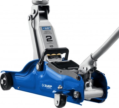 Домкрат гидравлический подкатной T35, 2т, 85-330мм, в кейсе, ЗУБР Профессионал 43056-2-K — Официальный партнер ЗУБР в России