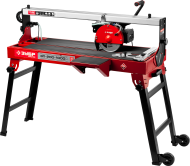 Электроплиткорез ЗУБР &quot;МАСТЕР&quot;, длина реза 920 мм, диск 200 мм, глубина реза 90°-32мм/45°-28мм, стол 960x400 мм, 1000Вт — Официальный партнер ЗУБР в России