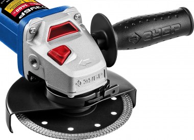 Углошлифовальная машина, ЗУБР УШМ-П125-1400 ПСТ, компактная, 125 мм, 11000 об/мин, серия &quot;Профессионал&quot; УШМ-П125-1400 ПСТ — Официальный партнер ЗУБР в России