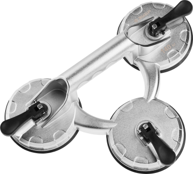 Стеклодомкрат ЗУБР &quot;ПРОФИ&quot; алюминиевый, профессиональный, тройной, 140кг — Официальный партнер ЗУБР в России