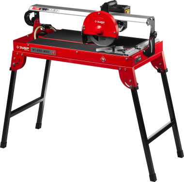 Электроплиткорез ЗУБР &quot;МАСТЕР&quot;, длина реза 620 мм, диск 200 мм, глубина реза 90°-35мм/45°-25мм, стол 690х385 мм, 800Вт — Официальный партнер ЗУБР в России