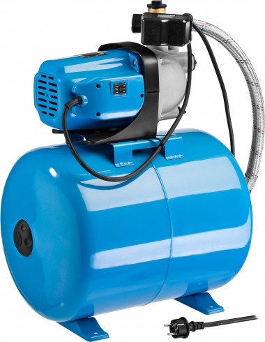 ЗУБР 1200 Вт, бак 50 л, автоматическая насосная станция (НАС-М3-1200-50) — Официальный партнер ЗУБР в России