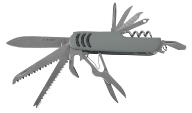 Нож ЗУБР &quot;МАСТЕР&quot; складной многофункциональный, &quot;12 в 1&quot;, обрезиненная рукоятка — Официальный партнер ЗУБР в России