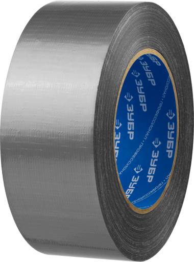 Армированная лента, ЗУБР Профессионал 12090-50-50, универсальная, влагостойкая, 48мм х 45м, серебристая — Официальный партнер ЗУБР в России