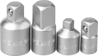 Набор ЗУБР &quot;МАСТЕР&quot;: Адаптеры переходные для торцовых головок, 4шт — Официальный партнер ЗУБР в России