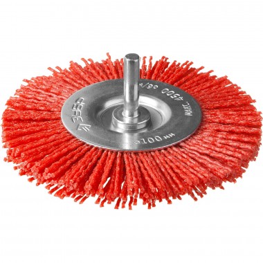 Щетка-крацовка &quot;Зубр&quot; дисковая для дрели, 100мм &quot;ПРОФЕССИОНАЛ&quot;, 35161-100_z02 — Официальный партнер ЗУБР в России