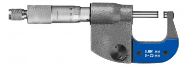 Микрометр ЗУБР &quot;ПРОФЕССИОНАЛ&quot; гладкий цифровой, МКЦ 25, диапазон 0-25мм, шаг измерения 0,001мм — Официальный партнер ЗУБР в России