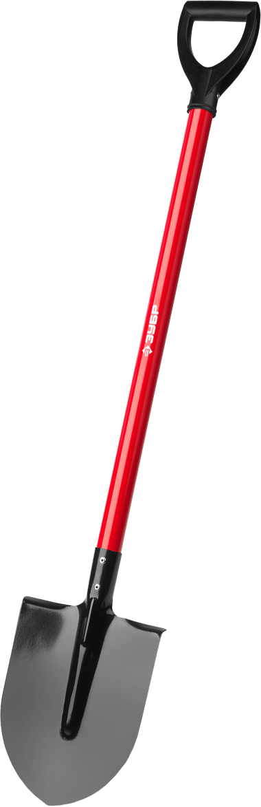 ЗУБР МАСТЕР, 270 х 210 х 1200 мм, полотно 1.5 мм, закалено, стальной прямой черенок с рукояткой, тип ЛКО, штыковая лопата (39522) — Официальный партнер ЗУБР в России