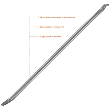 Монтировка плоская ЗУБР 750 мм, 27560-75_z01 — Официальный партнер ЗУБР в России