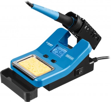 Паяльная станция цифровая с ЖК дисплеем ЗУБР &quot;ПРОФЕССИОНАЛ&quot;, 55334, диапазон 160-550°C, 48Вт — Официальный партнер ЗУБР в России