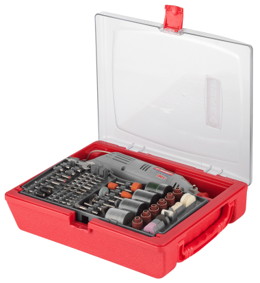 Гравер ЗУБР электрический с набором мини-насадок в кейсе, 176 предметов — Официальный партнер ЗУБР в России