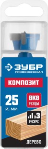 Сверло Форстнера композитное с твердосплавными резцами ЗУБР d25 x 90 мм, 29945-25_z01 фото 2 — Официальный партнер ЗУБР в России