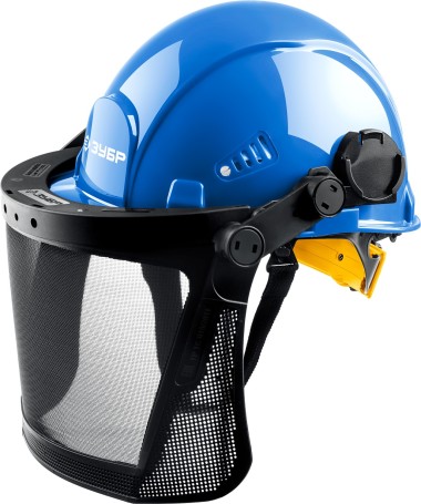 Щиток защитный лицевой ЗАСЛОН-С ЗУБР 190 х 339 мм, экран из мелкоячеистой сетки, 110855 — Официальный партнер ЗУБР в России