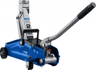 Домкрат гидравлический подкатной T30, 2т, 135-330мм, ЗУБР Профессионал 43053-2 — Официальный партнер ЗУБР в России