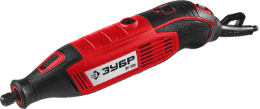 Гравер ЗУБР электрический  220В, 135 Вт, 3.2 мм, 15000-35000 об/мин, базовая модель, в коробке, ЗГ-135 — Официальный партнер ЗУБР в России