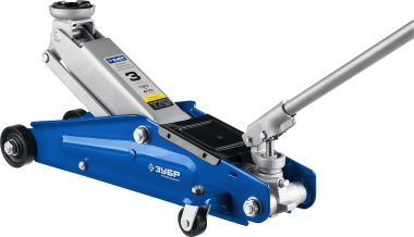 Домкрат гидравлический подкатной T70, 3т, 130-410мм, ЗУБР Профессионал 43052-3_z01 — Официальный партнер ЗУБР в России