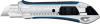 Металлический обрезиненный нож с автостопом ЗУБР "Титан-А", сегмент. лезвия 18 мм, Профессионал, 09177_z02 фото 1 — Официальный партнер ЗУБР в России